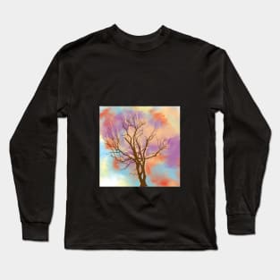 tree with color Long Sleeve T-Shirt